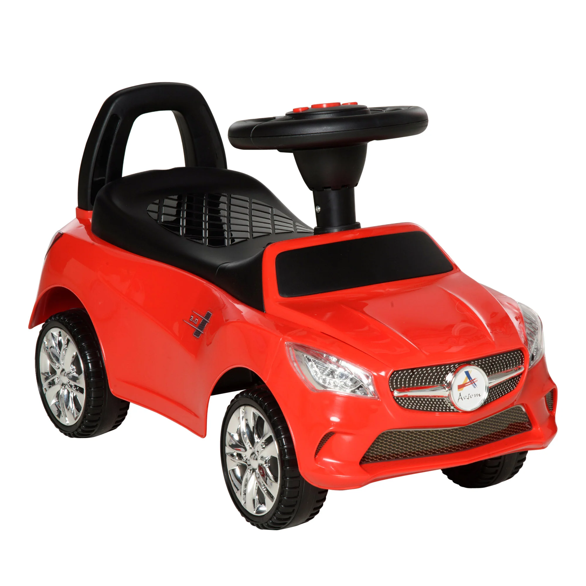 Ride-On Sliding Car with Horn, Music, Lights, and Storage – No Power Needed - Image 3