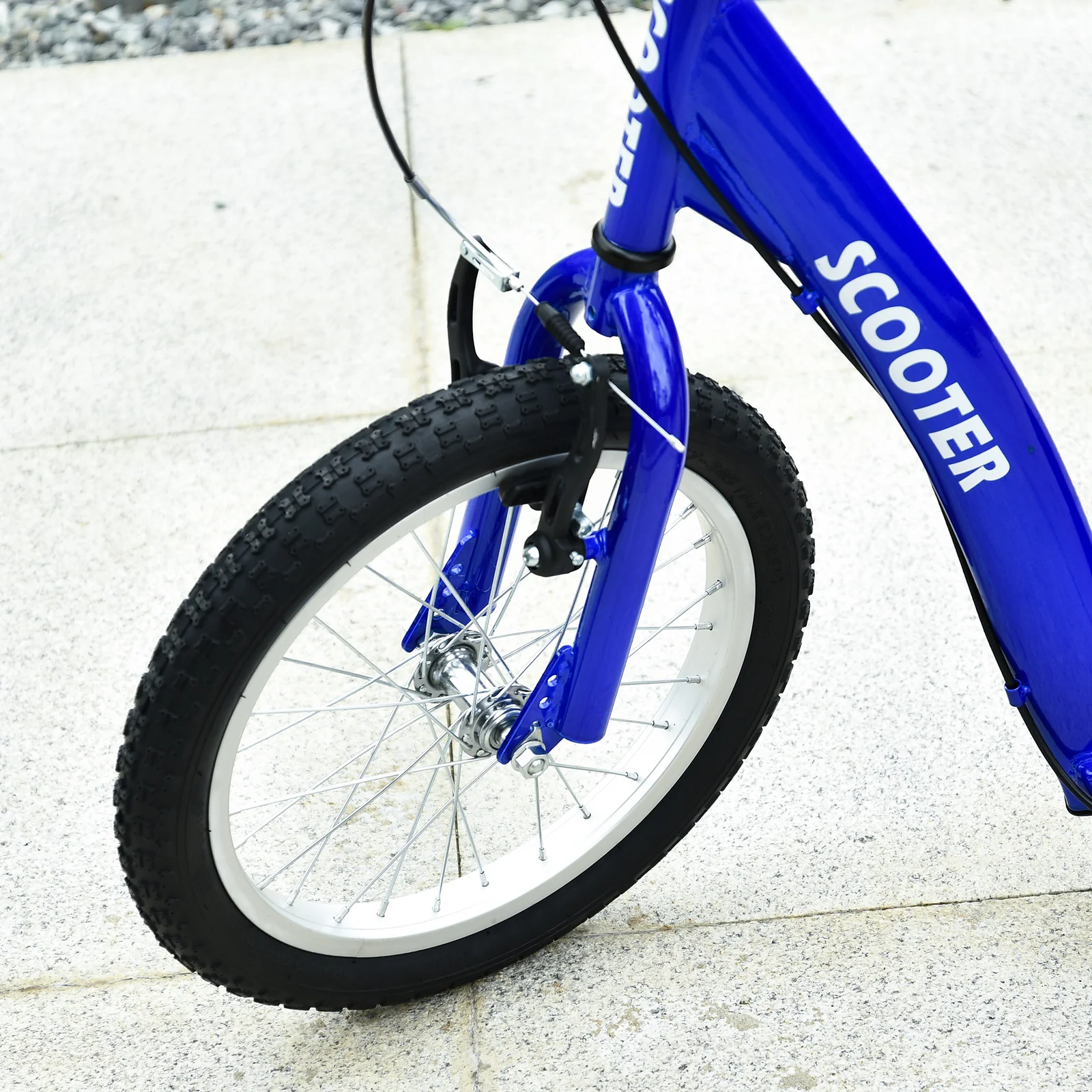 Kids Kick Scooter Age 5+ with Adjustable Handlebar and 16-inch Front, 12-inch Rear Wheels - Image 2