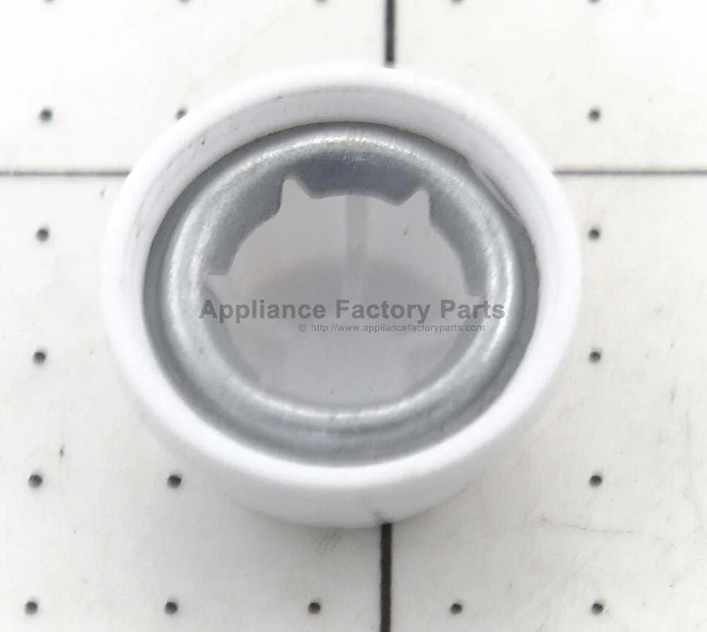 White .437 Cap Nut Retainer Appliance Replacement Part 00801-1452 - Image 2