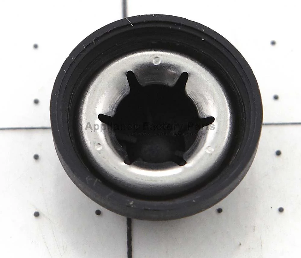 Black .354 Cap Nut Retainer Appliance Factory Replacement Part 00801-1453 in Bag - Image 2