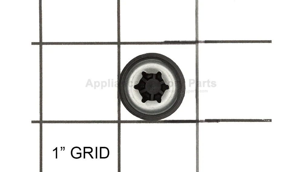 Appliance Replacement Retainer Cap 0801-0604 .354 Black Piece - Image 2