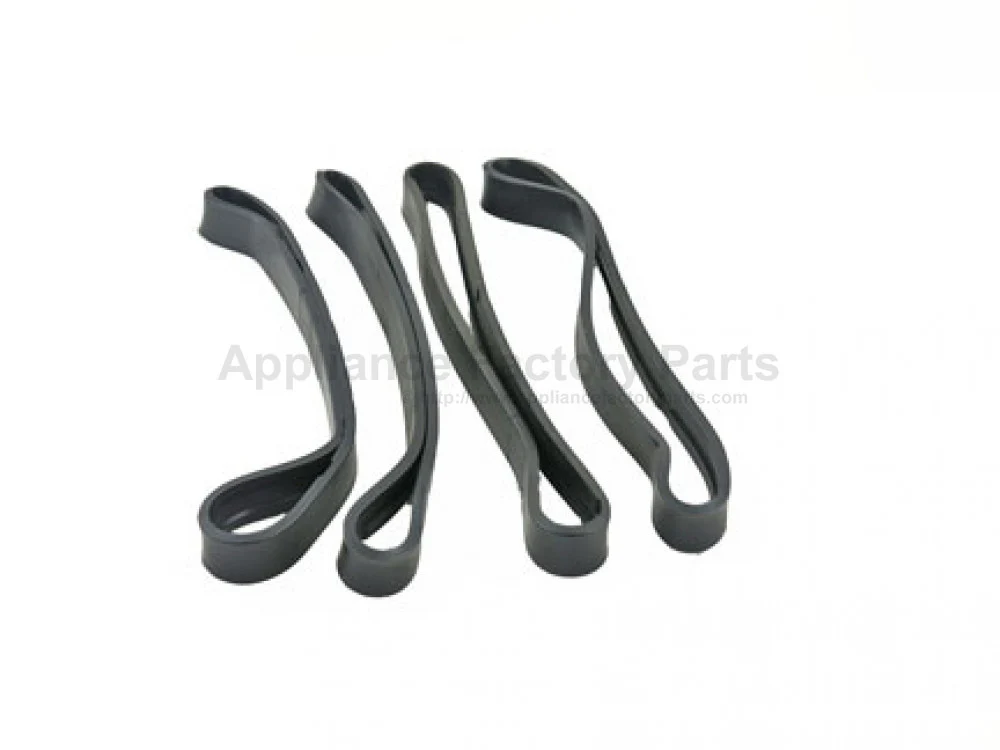 Appliance Factory Parts Traction Band Set 3800-7390 Black (4 Pack) - Image 4