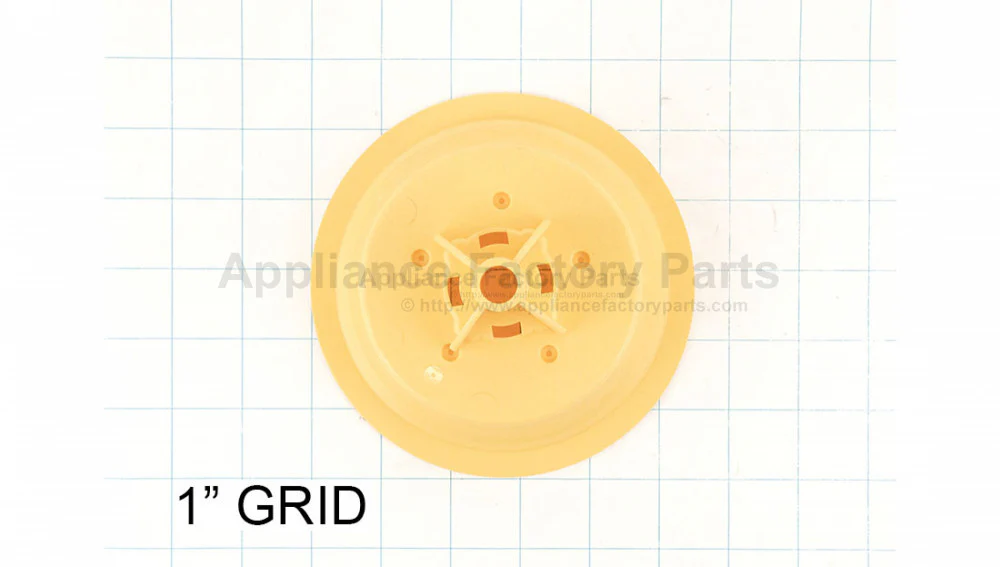 Replacement Hubcap for Blaze DLX40 Appliances in Yellow and Red, Model 3900-3860 - Image 2