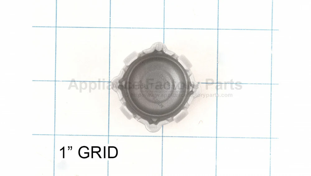Replacement Gray Hubcap Cover for Blaze DLX40 Appliance Factory Part 3900-4428 - Image 2