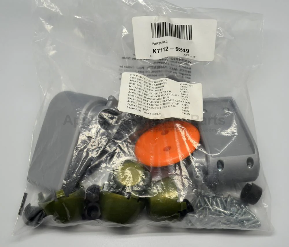 Hurricane K7112-9249 Appliance Replacement Parts Bag - Image 2