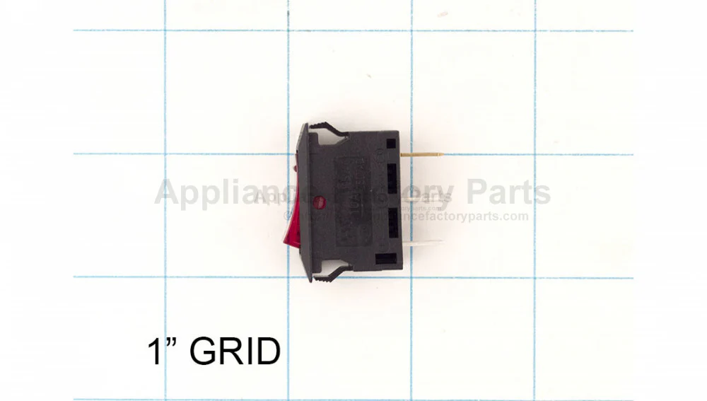 Appliance On/Off Switch with Light Indicator W13111401101 E90 E2 Factory Replacement Part - Image 2