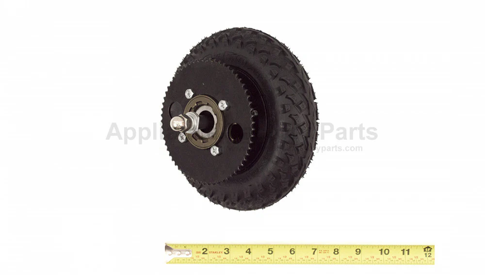 Complete Rear Wheel Assembly for RX200 Appliance W13112401048 - Image 2