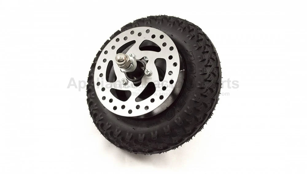 Complete Rear Wheel Assembly for RX200 Appliance W13112401048 - Image 4