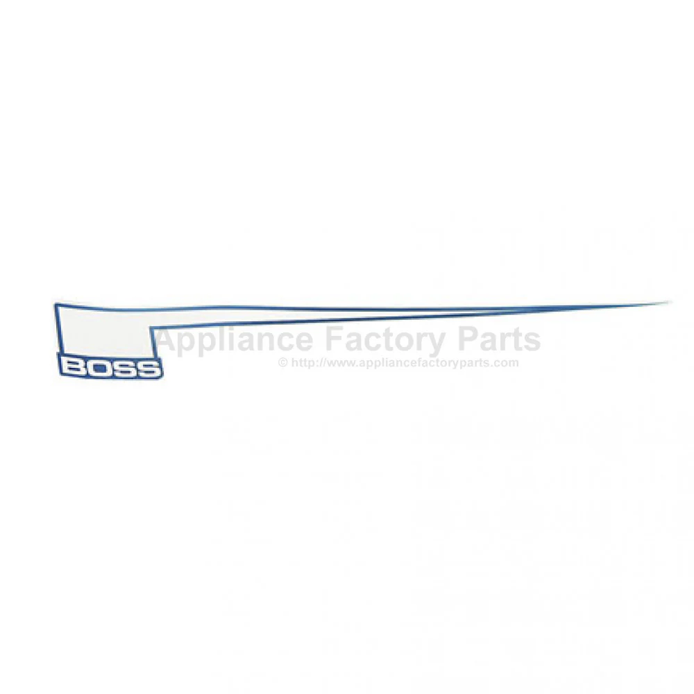 Appliance Factory Replacement W9257-0320 Boss Label Driver Side Part - Image 2