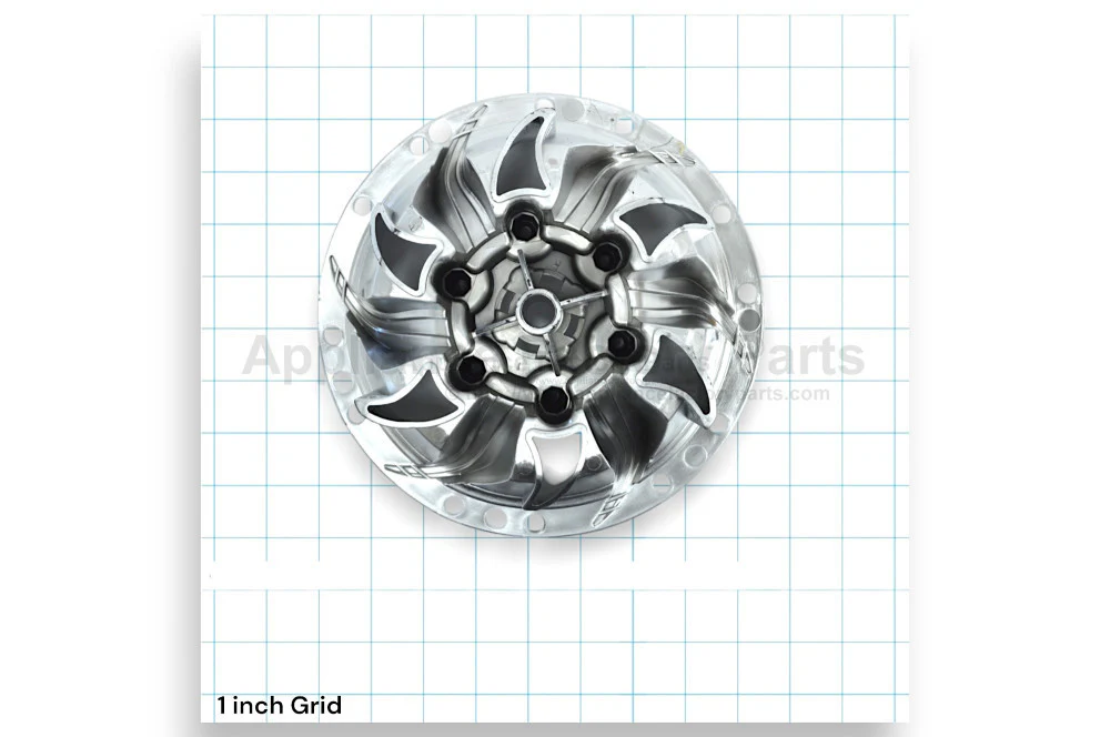 Right Side Hubcap Replacement Part X6646-6569 for Brute Force Appliance - Image 8