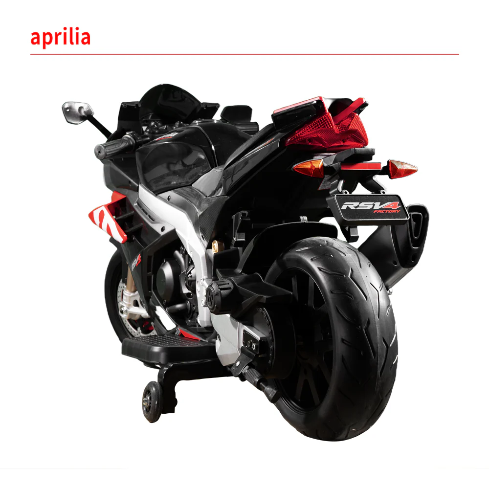 Aprilia 12V Electric Motorcycle for Kids - 2 Wheels, Ages 3-10 - Image 15