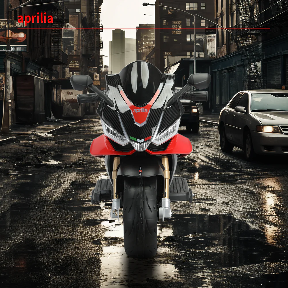 Aprilia 12V Electric Motorcycle for Kids - 2 Wheels, Ages 3-10 - Image 33