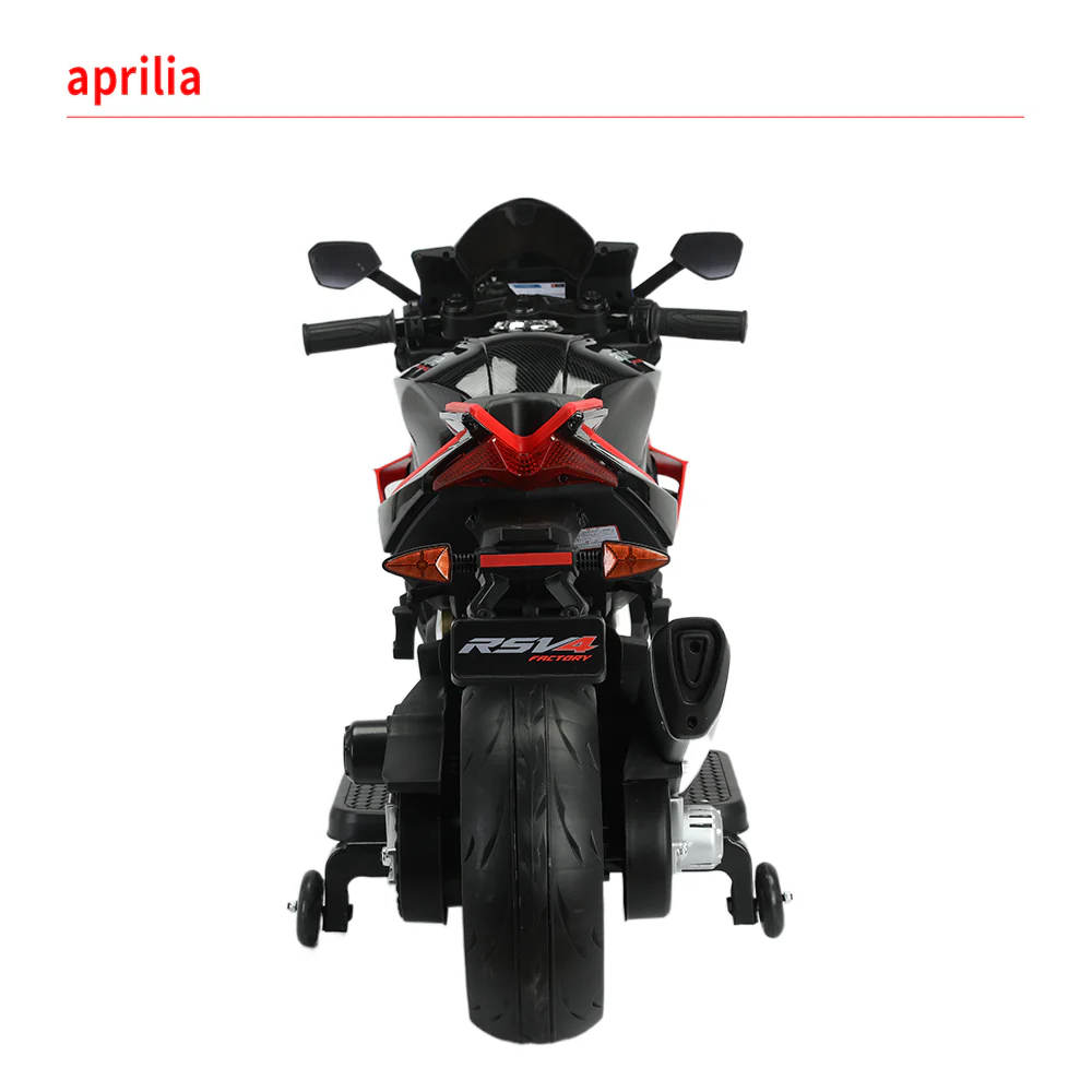 Aprilia 12V Electric Motorcycle for Kids - 2 Wheels, Ages 3-10 - Image 35