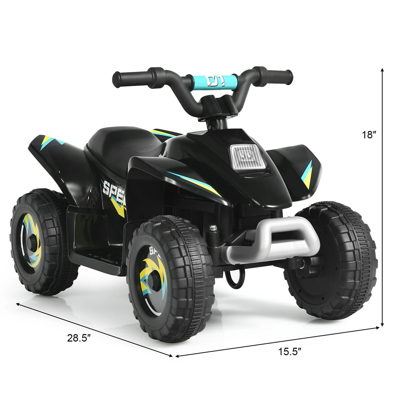 ATV Eléctrica para Niños Pequeños de 6V con Reversa - Regalo Ideal para Niños - Image 3
