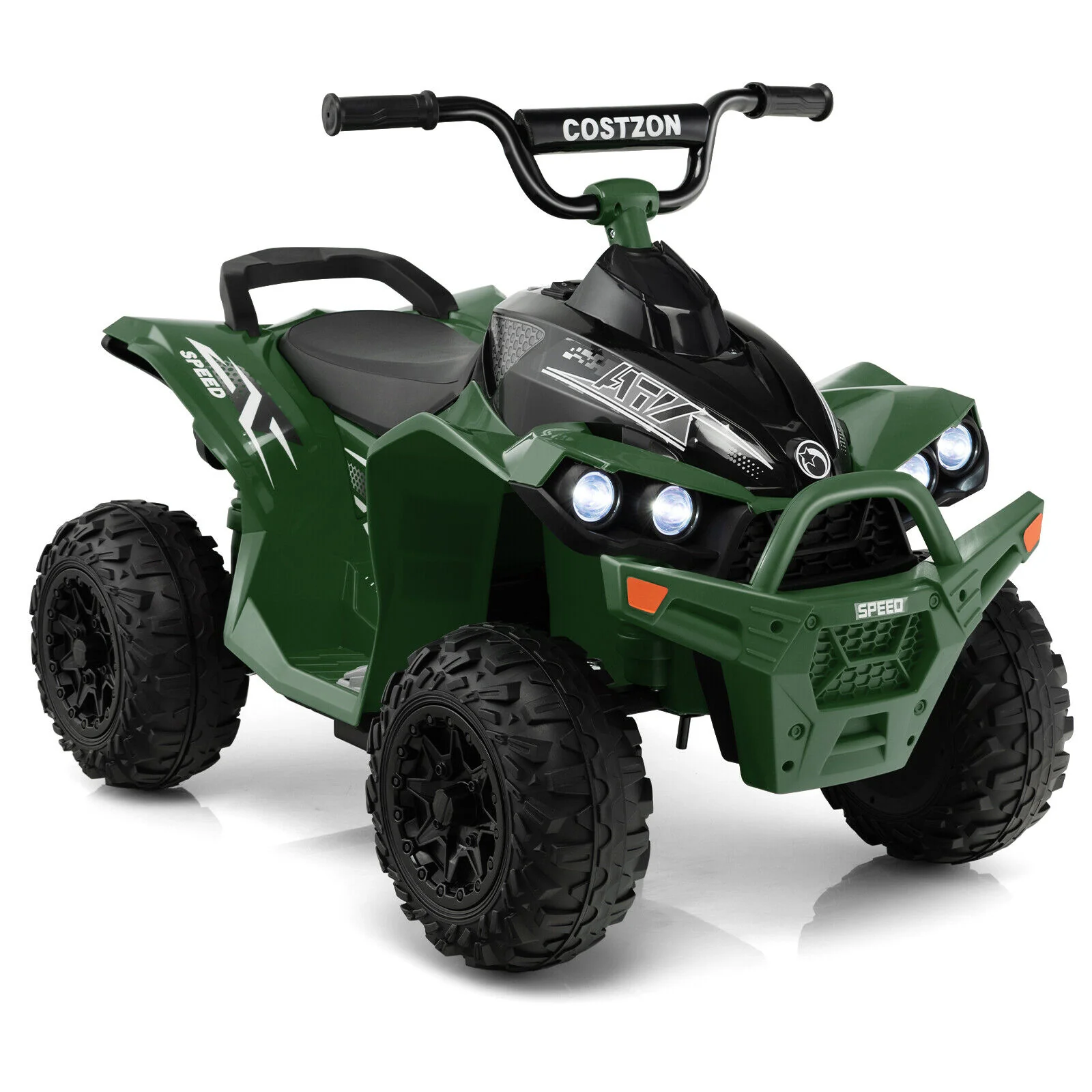ATV-Inspired 12V Battery Powered Ride-on Toy Car for Kids in Eye-Catching Colors - Image 7