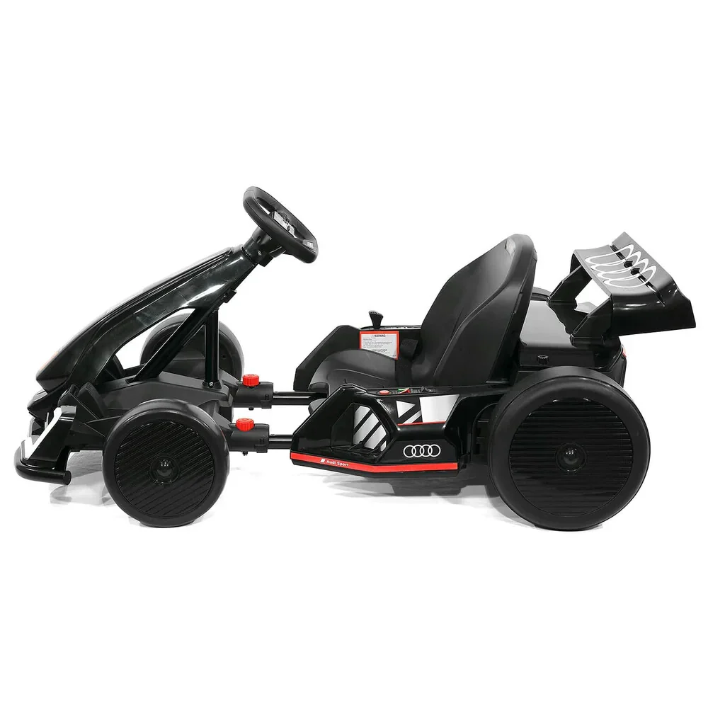 Big Kids 24V Dual Battery Ride-On Drifting Kart Car with 3 Speeds for Ages 6-12 - Image 10