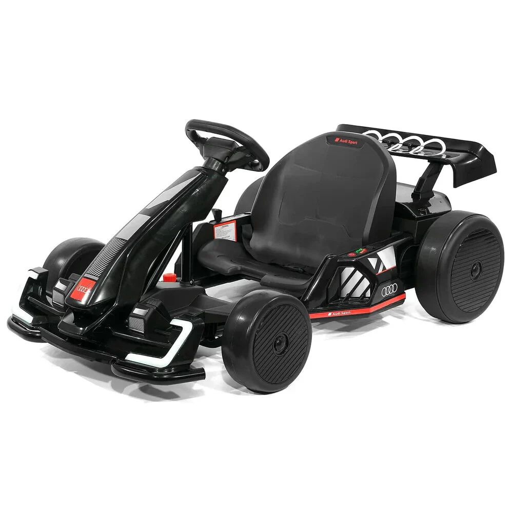 Big Kids 24V Dual Battery Ride-On Drifting Kart Car with 3 Speeds for Ages 6-12 - Image 2