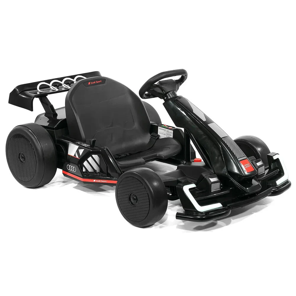 Big Kids 24V Dual Battery Ride-On Drifting Kart Car with 3 Speeds for Ages 6-12 - Image 6