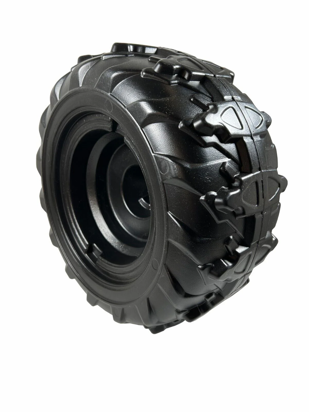 Authentic Black Wheel for Jurassic World Dino Racer ATV - Model 3900-6454 - Image 2