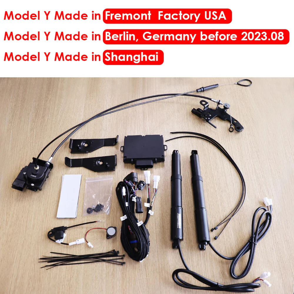 Electric Waterproof Automatic Front Power Frunk with Lifting and Closing Functions