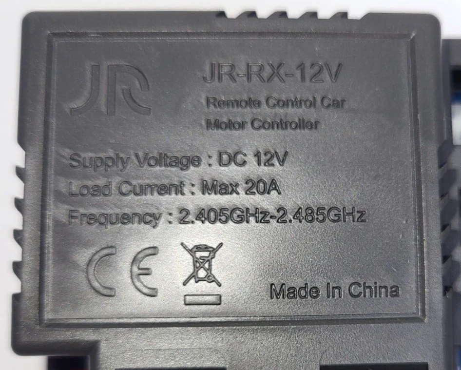 12V JR RX 2.4GHz 7-Pin Red Socket Receiver Plug - Image 2