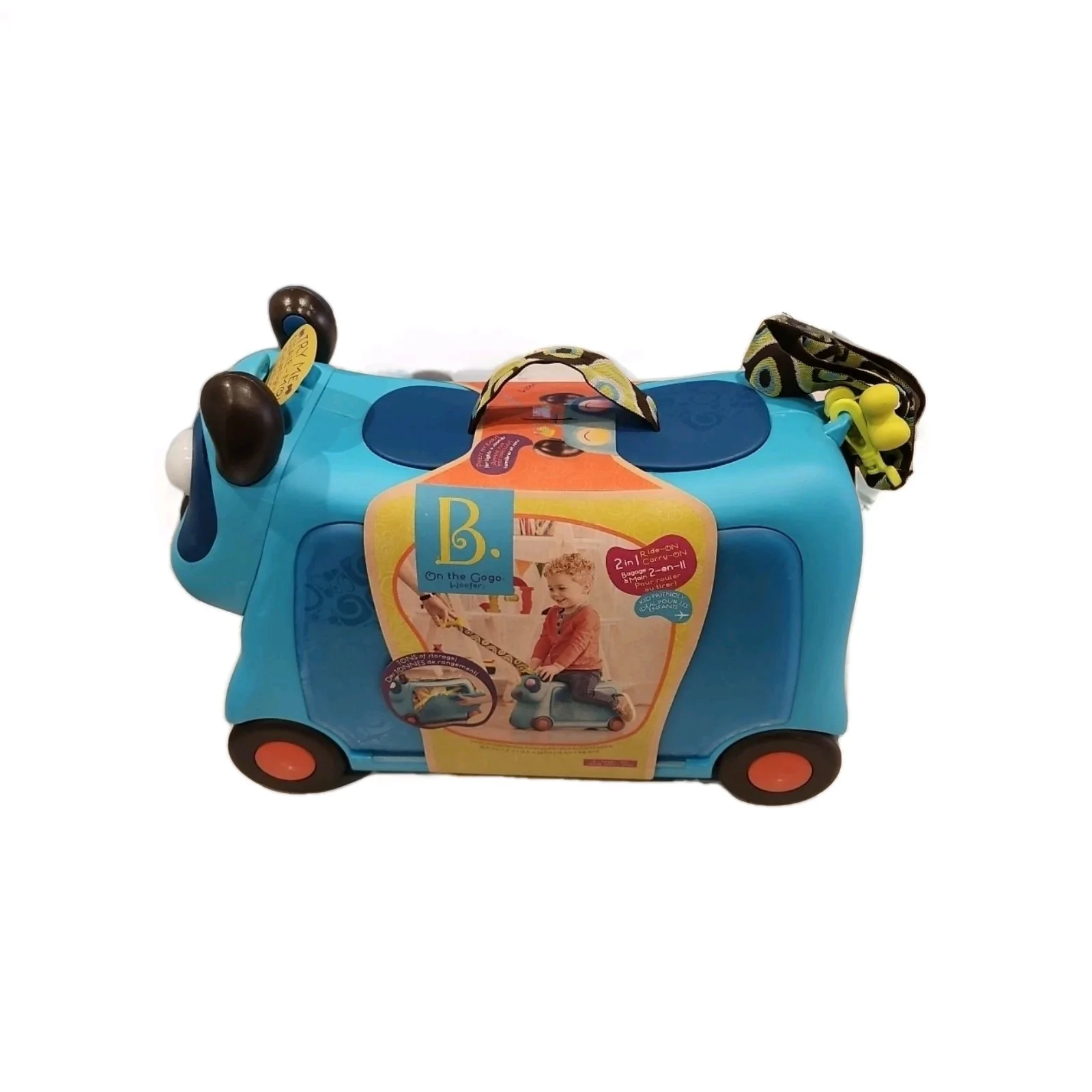 Woofer Ride-On Toy with Carry-On Storage for Toddlers - Image 7