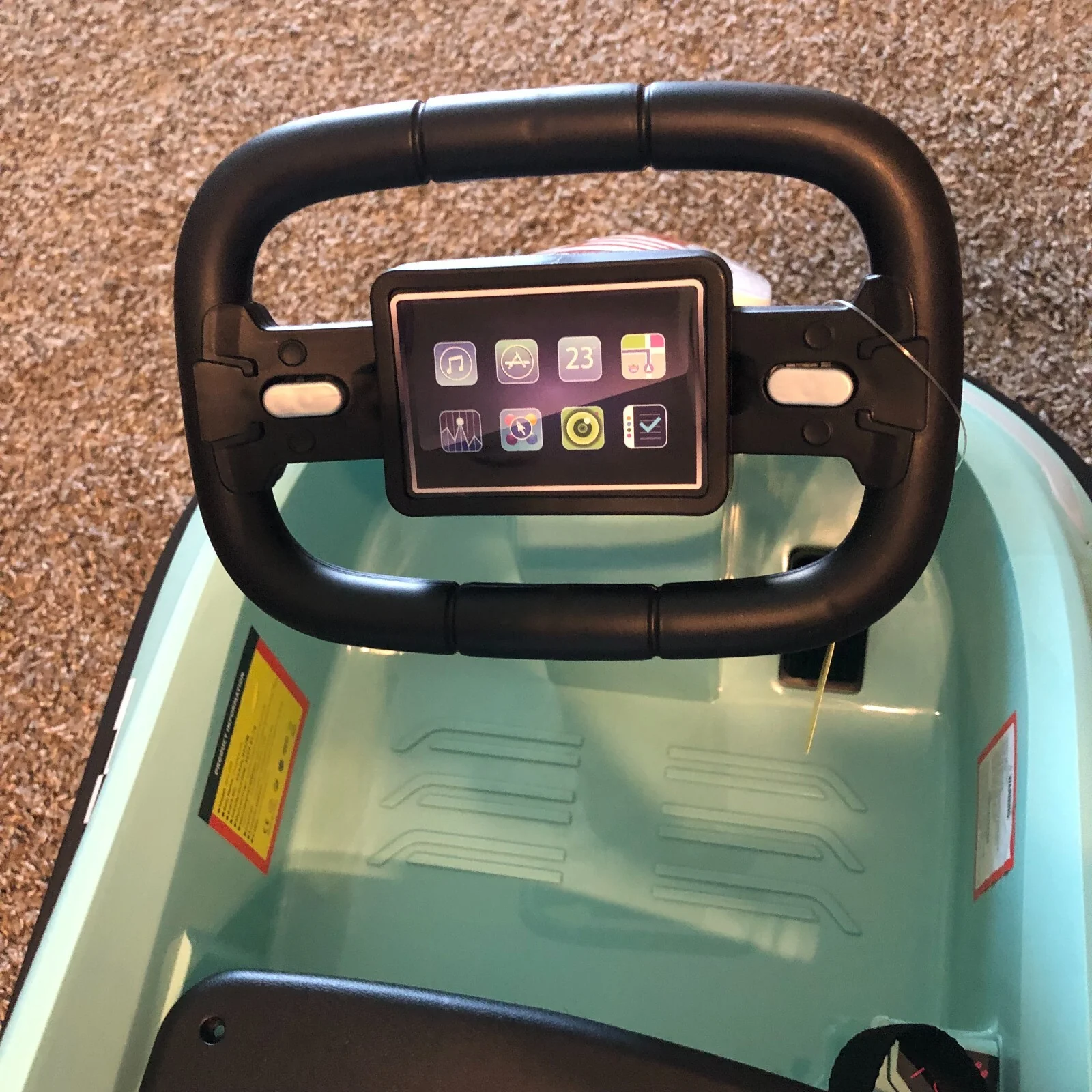6V Electric Baby Bumper Ride-On Car with 360° Spin, 2 Speeds, Lights, Music, and Horn - Image 14