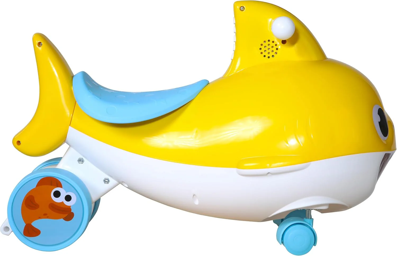 Baby Shark Push Ride-On Toy for Children Ages 18 Months to 3 Years - Image 3