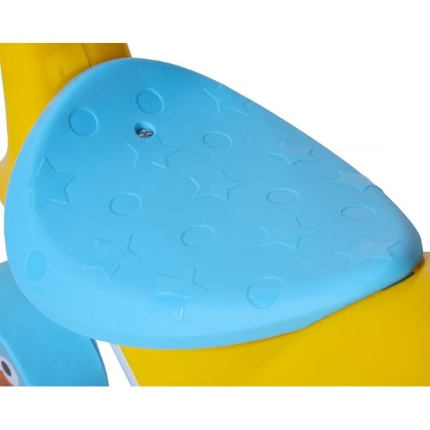 Baby Shark Self-Powered Non-Electric Sit-Down Ride-On Scooter for Boys and Girls - Image 4