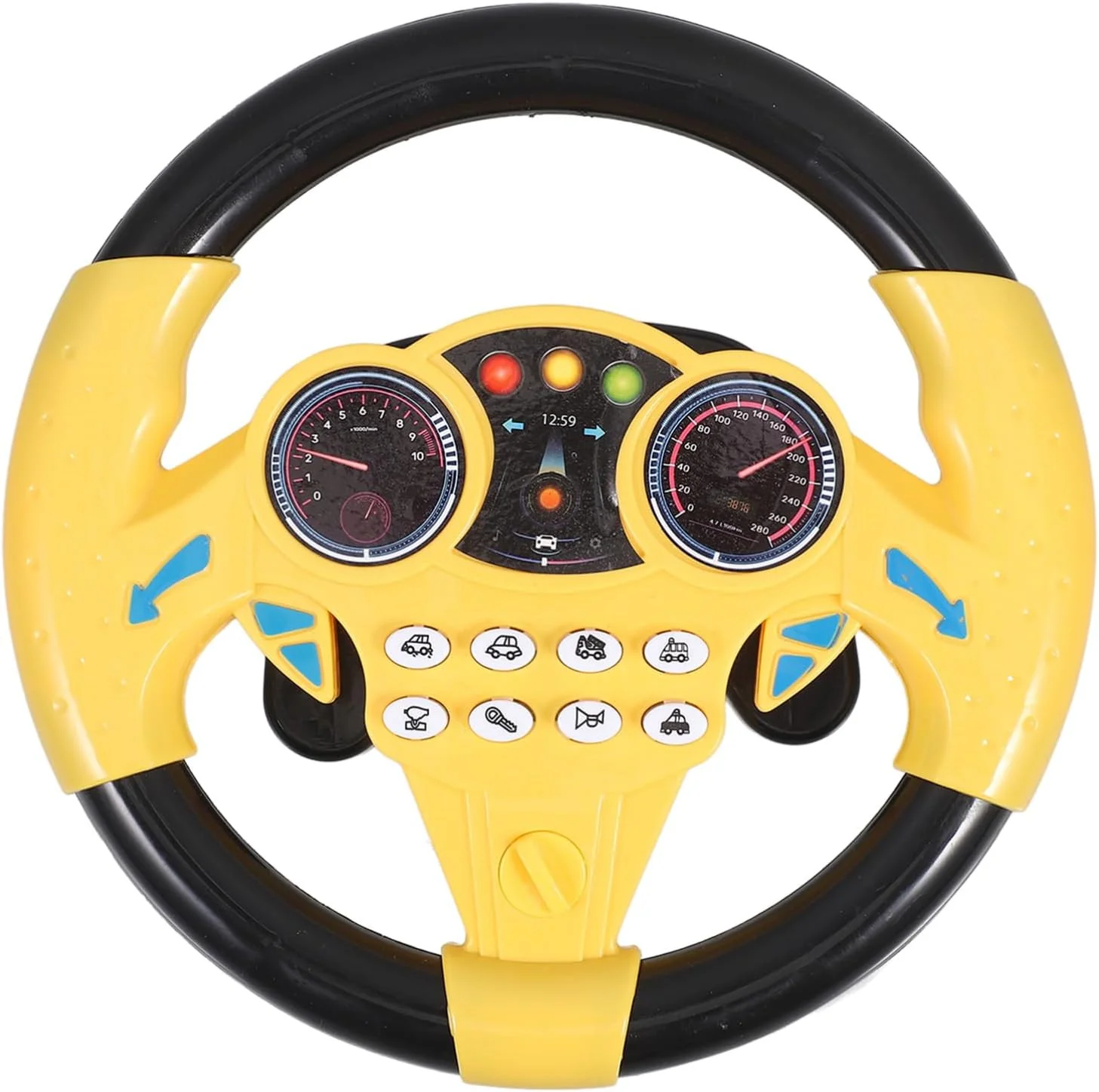Baby Steering Wheel Toy with Simulated Driving Controller and Sound Effects - Image 10