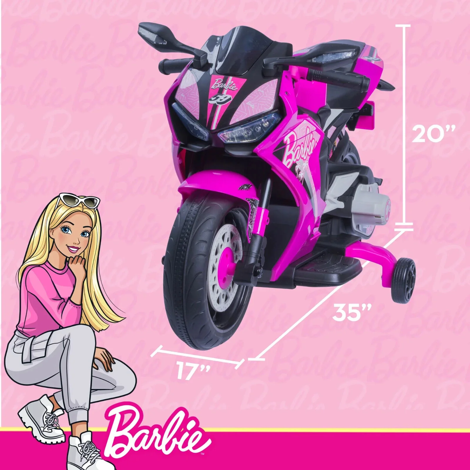 6V Motorcycle Ride-On Toy for Kids Ages 3+, Supports up to 65 lbs, 1 MPH Speed - Image 5