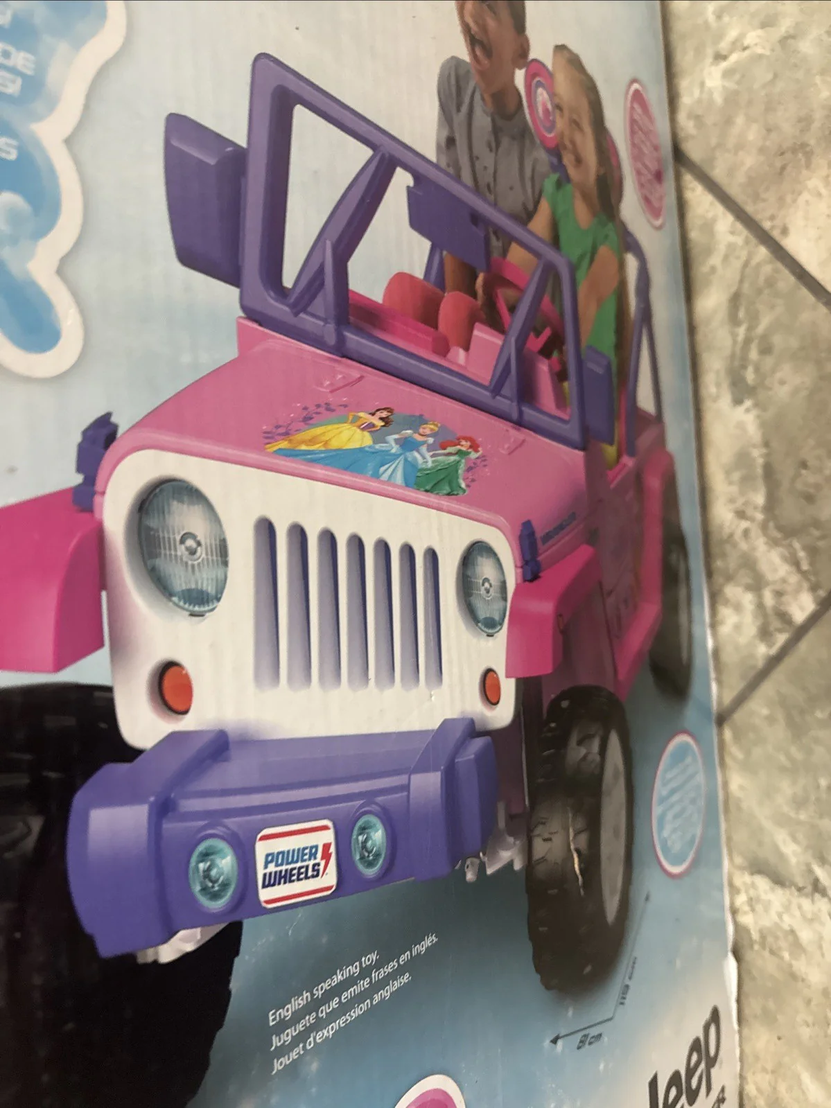 Power Wheels Ride-On Car with Side Doors for Kids - Image 5