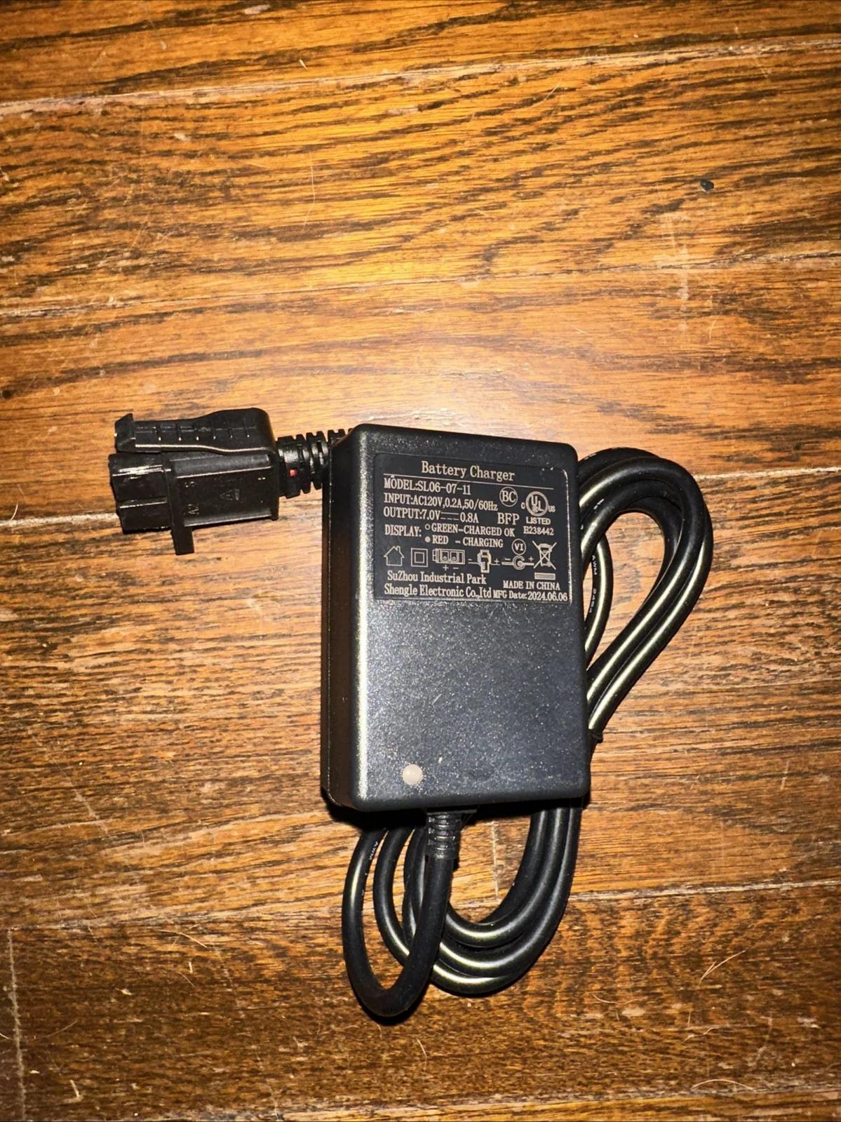 7V 0.8A Battery Charger Cable for Disney Kids Ride-On T37 - Image 4