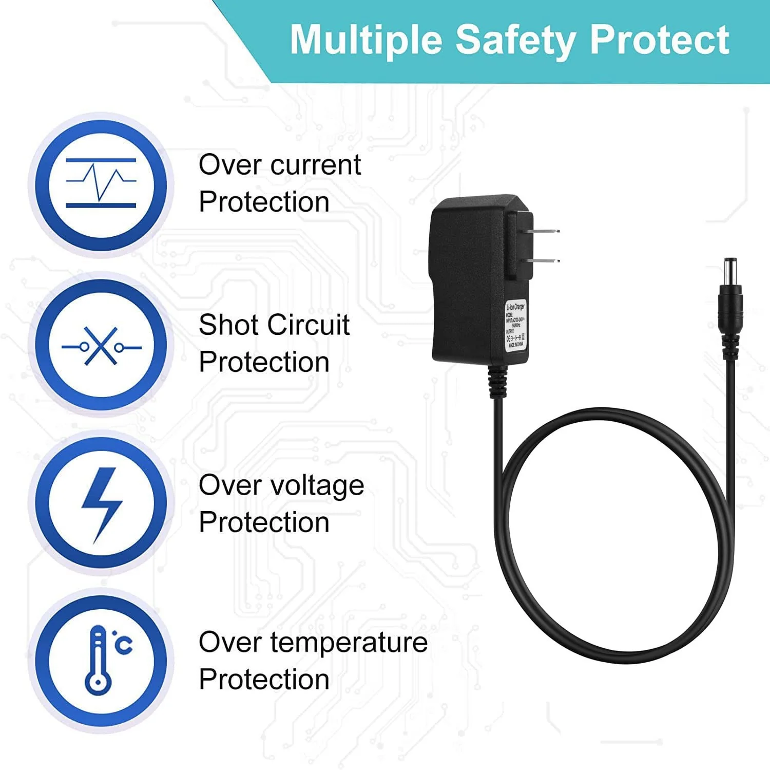 AA Battery Charger for Kids Electric Ride-On Toys and Cars Compatible Replacement - Image 3