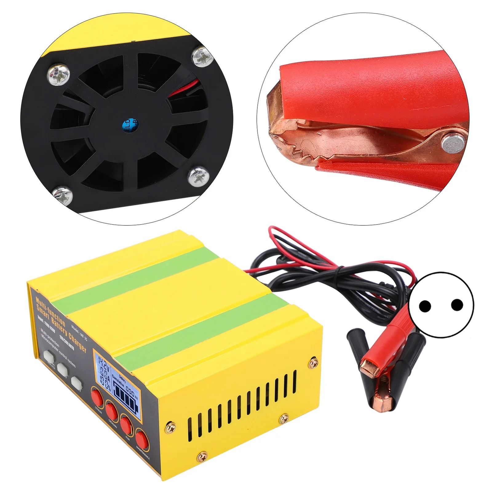 MF-2S Smart Automatic Multifunction Car Battery Charger and Power Supply - Image 5