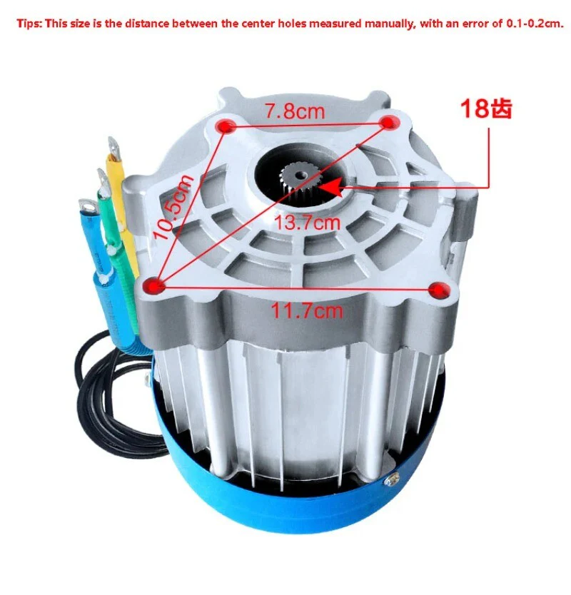 48V Electric Cargo Tricycle with Brushless Motor and Load Traction Battery - Image 5