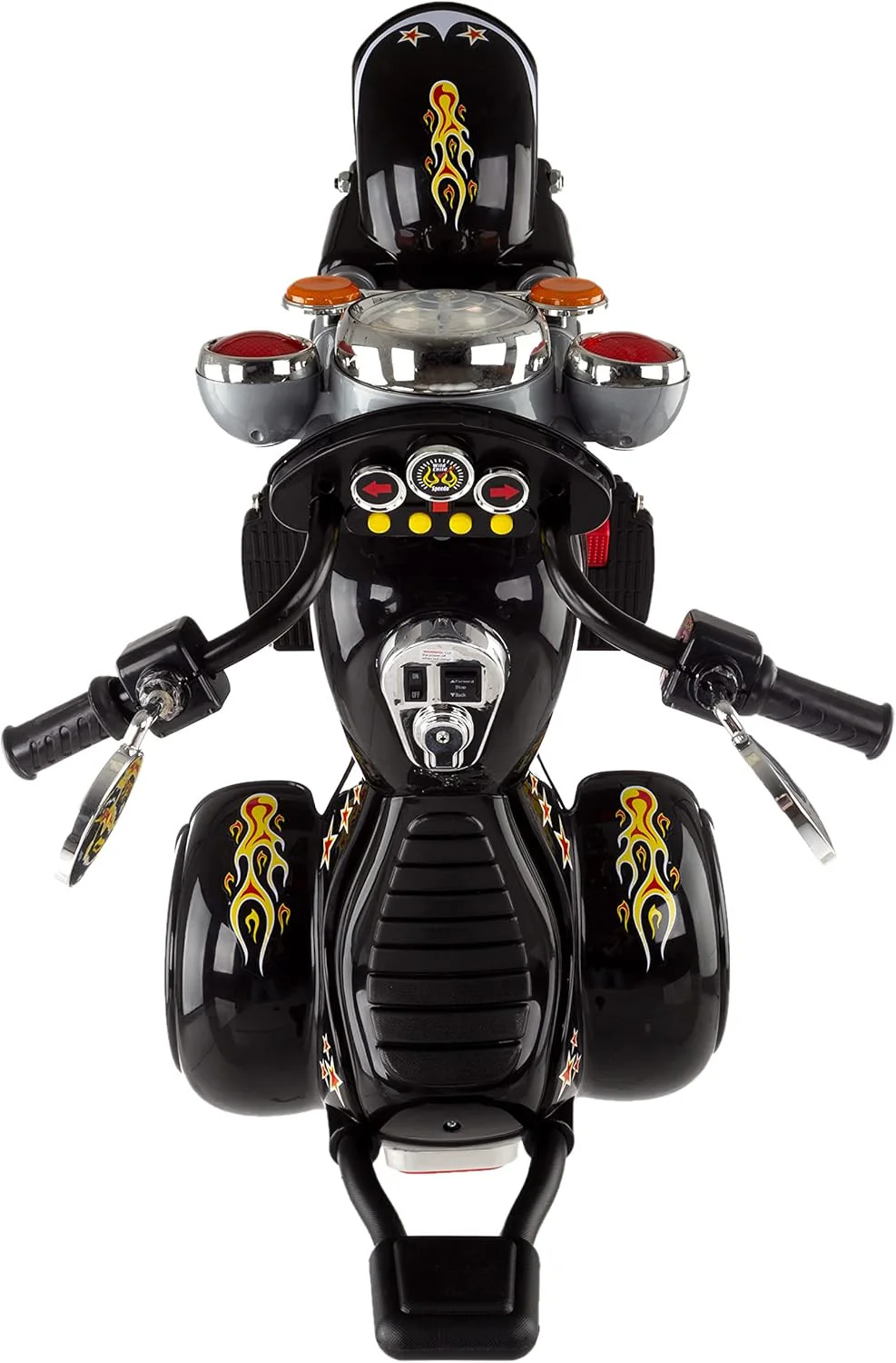Battery-Powered 3-Wheel Chopper Ride-On Toy for Kids Ages 3-5 - Image 5