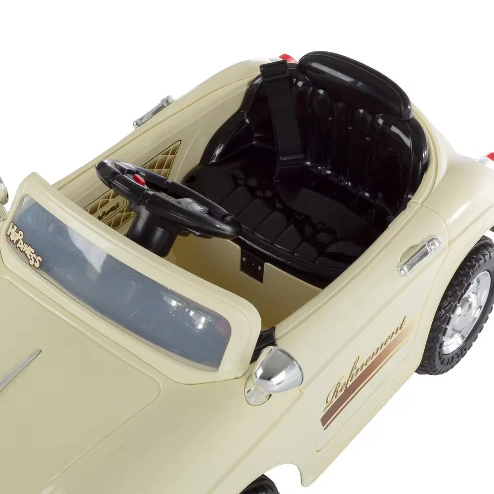 Battery-Powered Classic Sports Car with Remote Control - Image 7