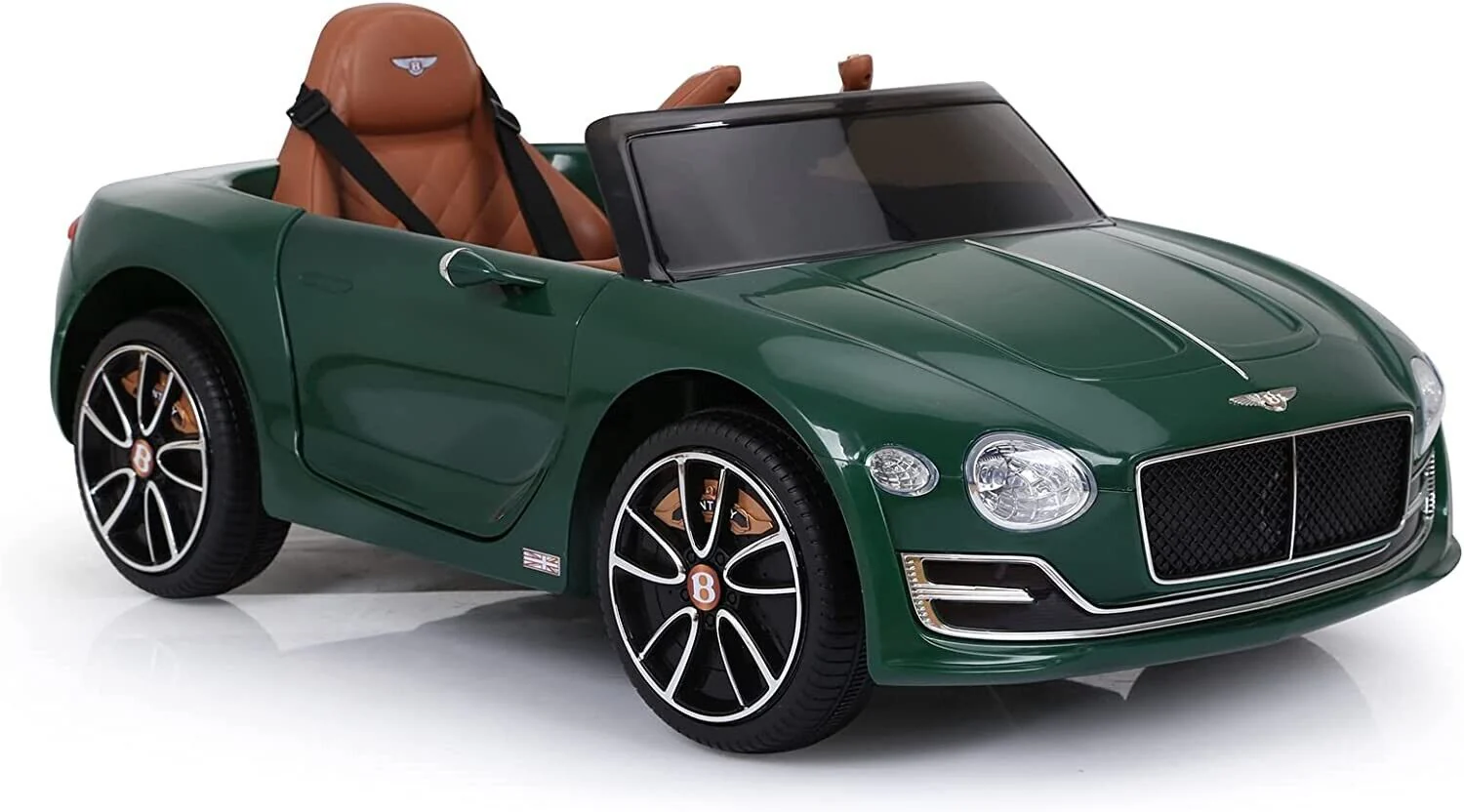 Bentley Licensed 12V Electric Ride On Car for Kids - Green - Image 4