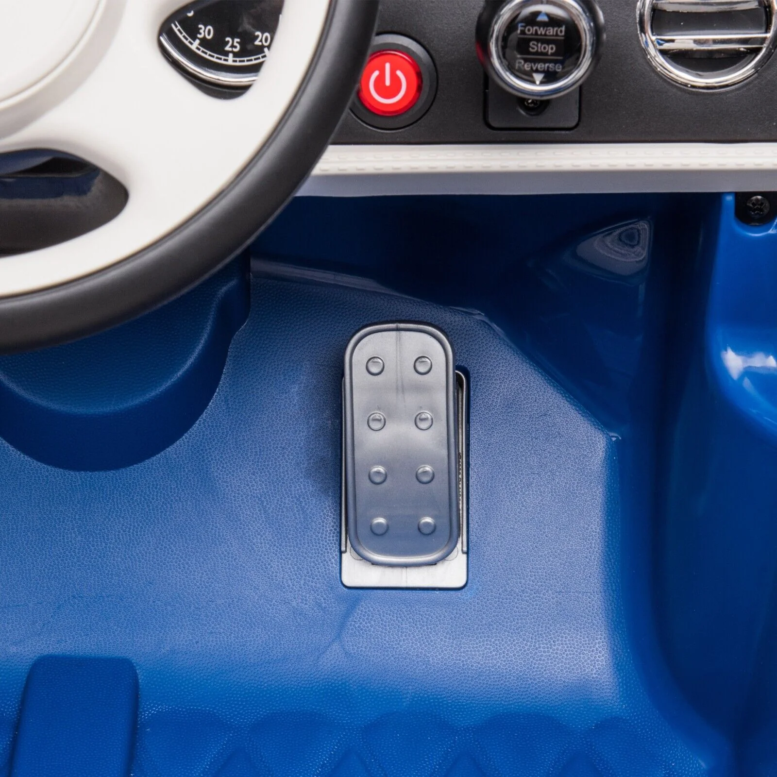Bentley Mulsanne Licensed Electric Ride On Car for Kids - Blue+Grey - Image 9