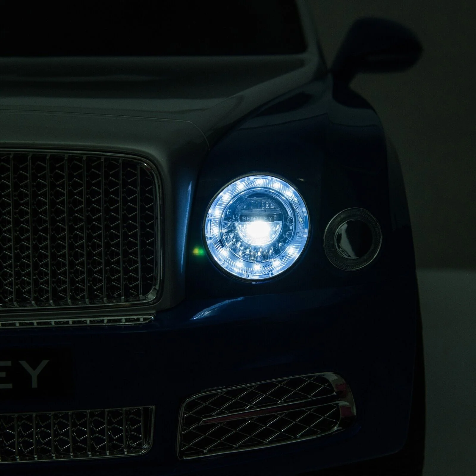 Bentley Mulsanne Licensed Electric Ride On Car for Kids - White - Image 3