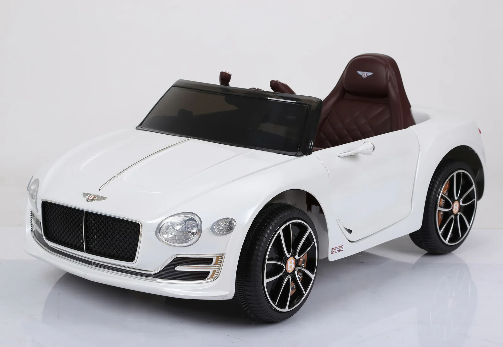 12V Electric Ride-On Car for Kids with Battery and Leather Seat - Image 7