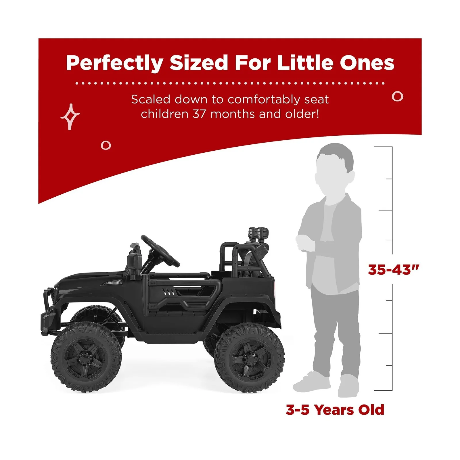 12V Kids Ride-On Truck Car with Parent Remote Control and Spring Suspension - Image 4