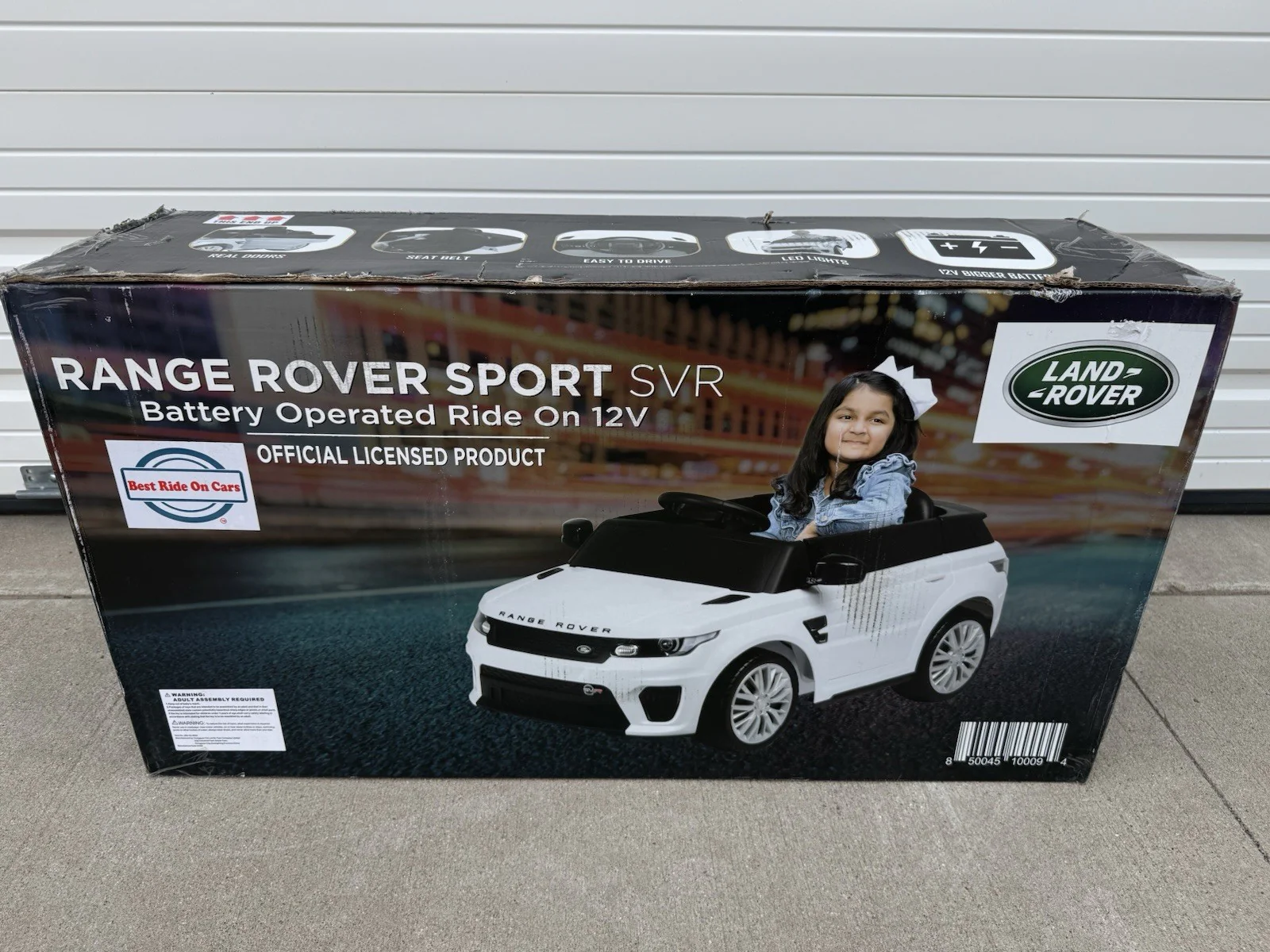 12V Range Rover Powered Ride-On Car with Music - Image 4