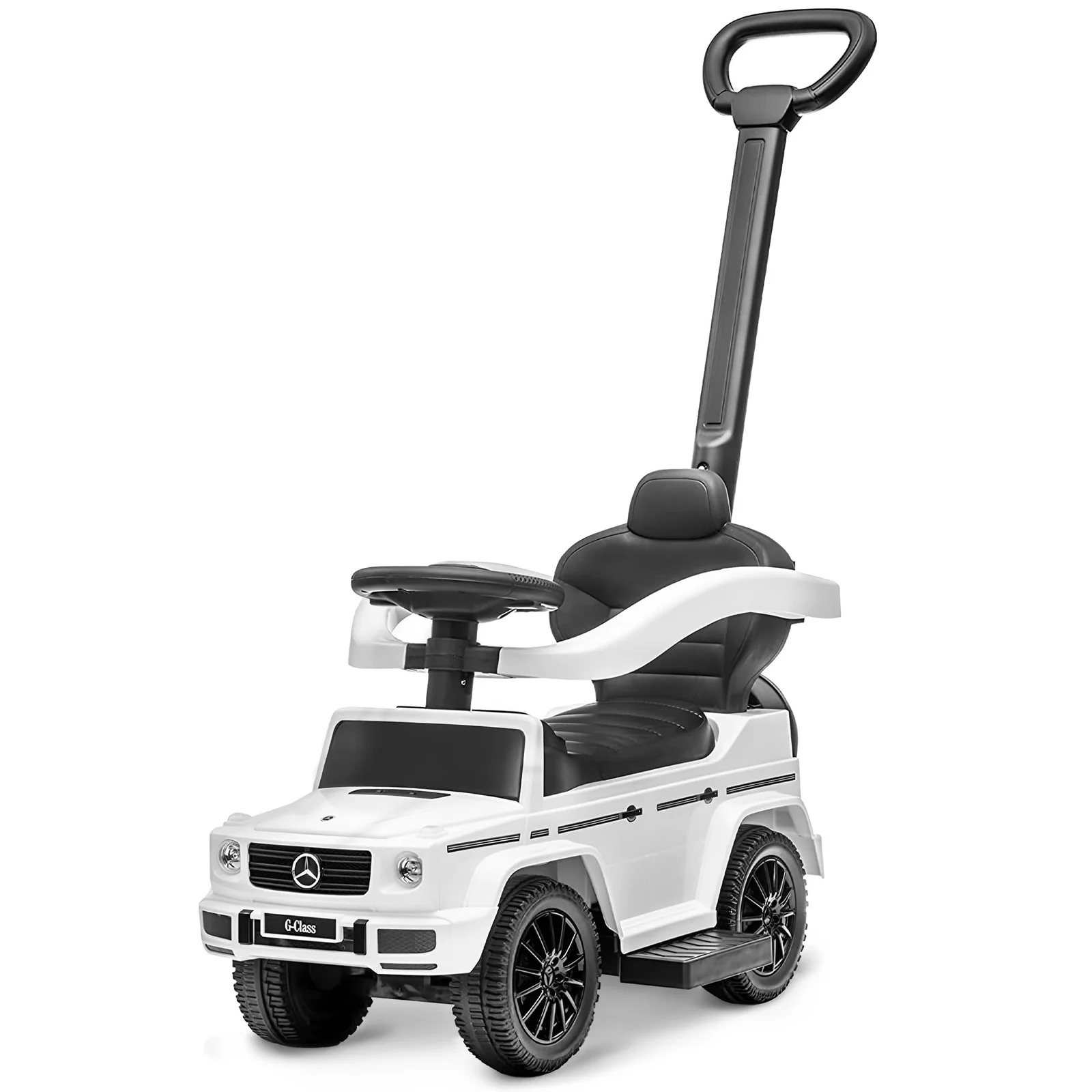 3-in-1 Ride-On Push Car for Toddlers Age 1-3 with Mercedes G-Wagon Design