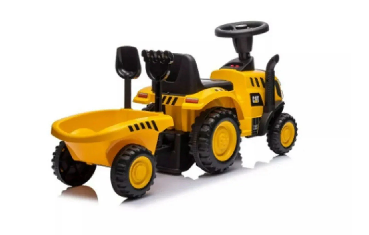 Ride-On Tractor with Trailer and Foot-to-Foot Pedal Control - Image 4