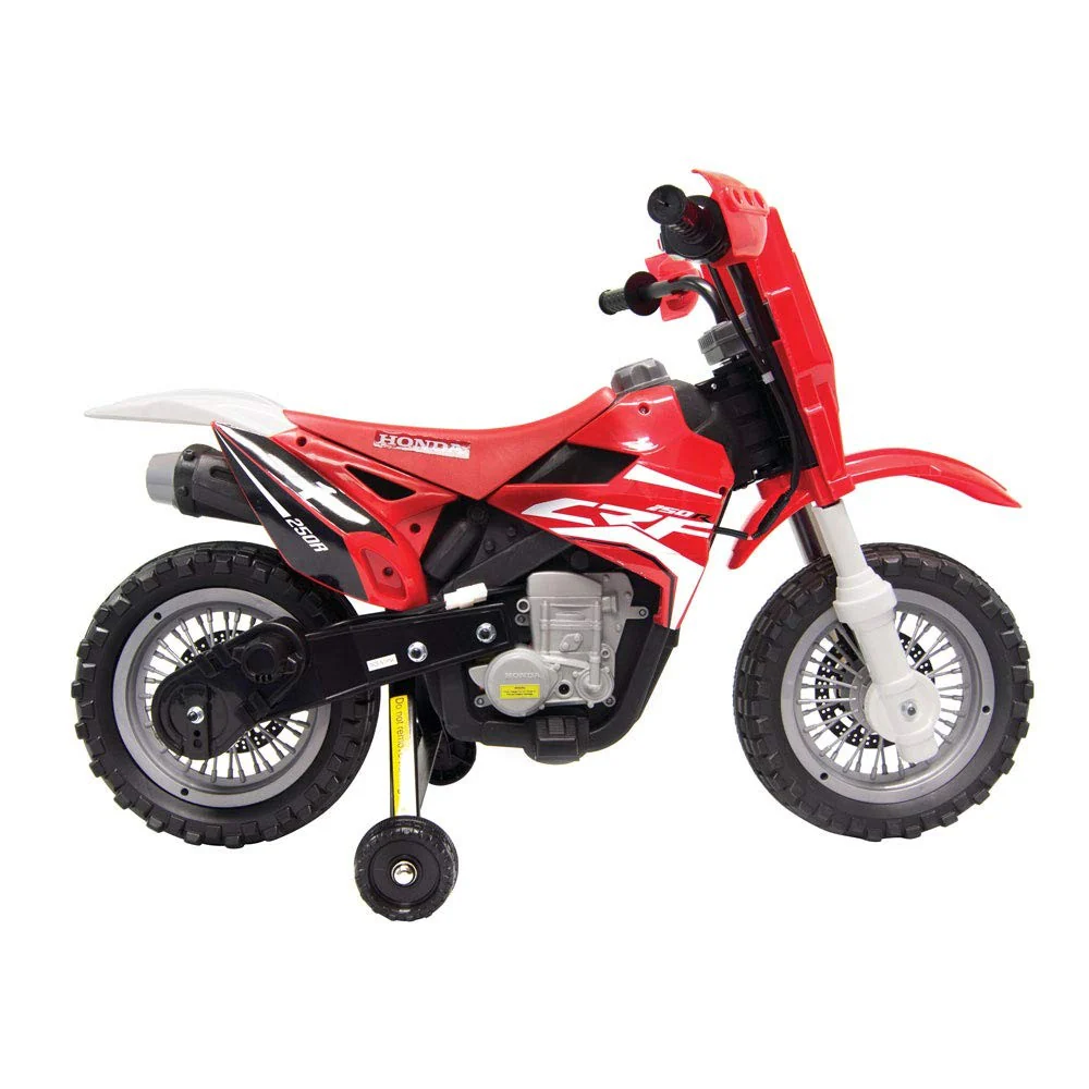Honda CRF250R 6V Red Ride-On Dirt Bike - Image 5