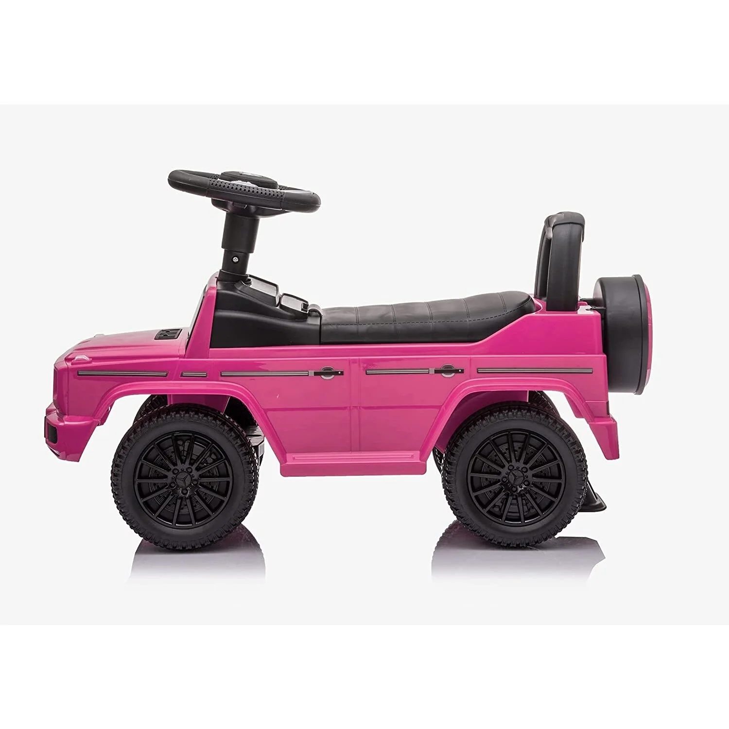 Mercedes G-Wagon Push Ride-On Car for Kids Pink - Image 2