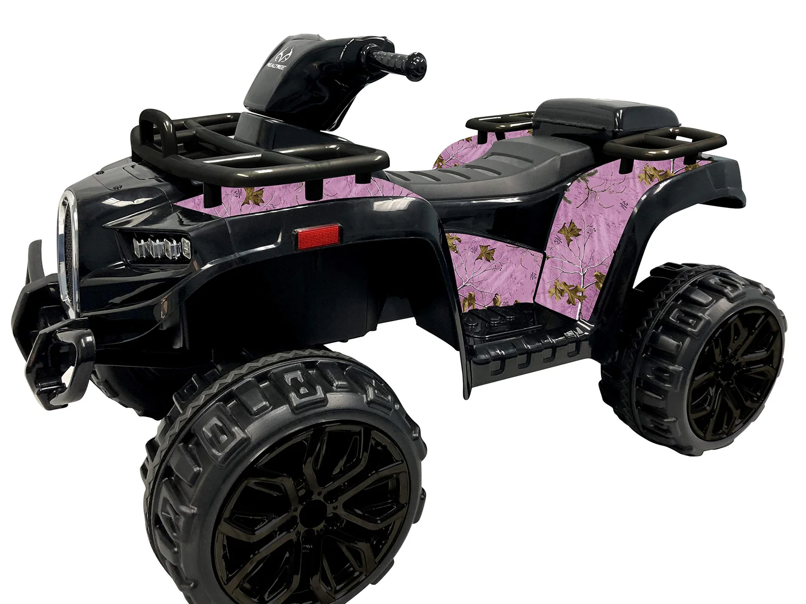 Ride-On Realtree ATV with Dual Speed Motor and Rechargeable Battery in Pink - Image 10