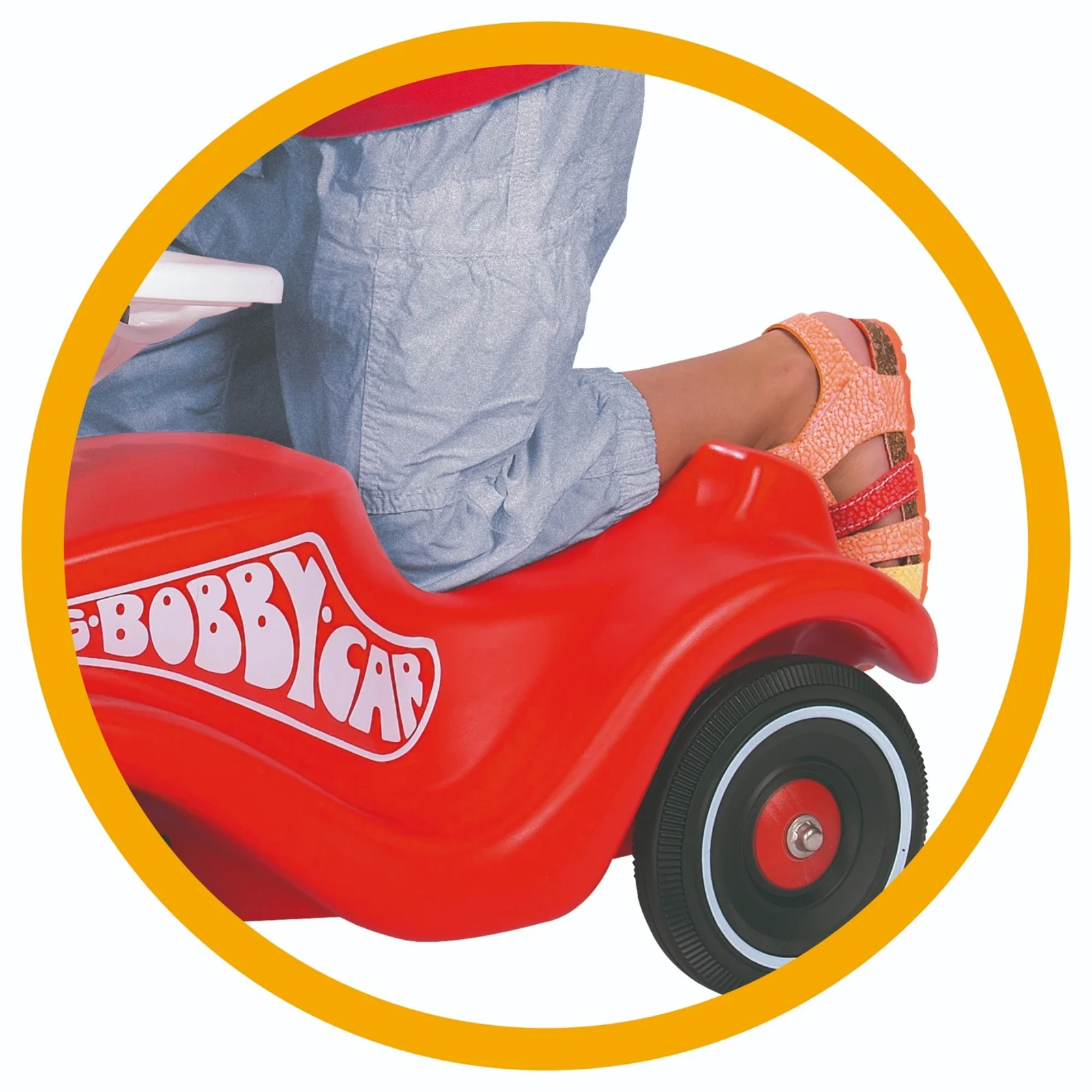 Bobby Car Classic Red Ride-On Toy - Image 5